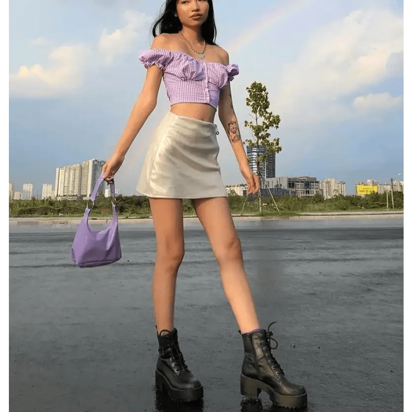 Rustic Country Baby Crop Sweetheart Button - Up Top In Stock - Cosparty