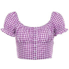 Rustic Country Baby Crop Sweetheart Button - Up Top In Stock - Cosparty