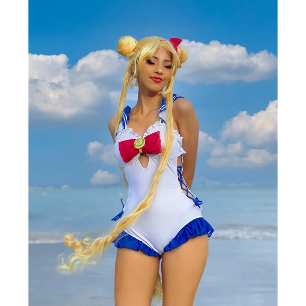 Sailor Girl Onesie for Fans of Magical Girl Anime - S - onesie