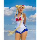 Sailor Girl Onesie for Fans of Magical Girl Anime - S - onesie