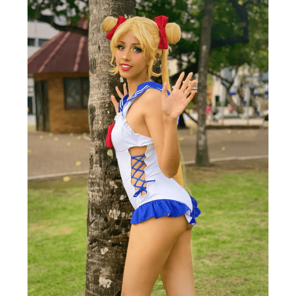 Sailor Girl Onesie for Fans of Magical Girl Anime - Cosparty