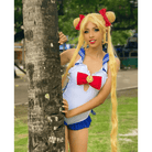 Sailor Girl Onesie for Fans of Magical Girl Anime - Cosparty