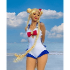 Sailor Girl Onesie for Fans of Magical Girl Anime - Cosparty