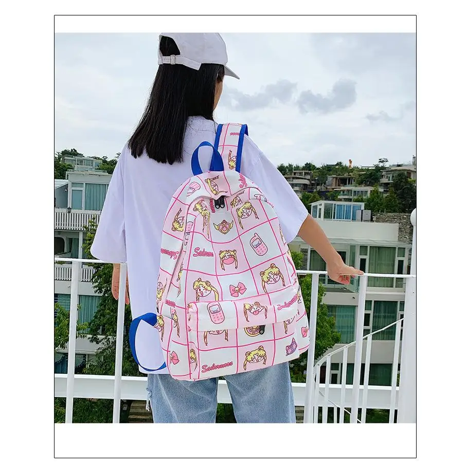 Sailor Moon Inspired Kawaii Backpack Org Instock New Condition - bag