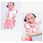 Sailor School Uniform Cosplay Set Inspired by Astolfo from Fate Apocrypha - costume