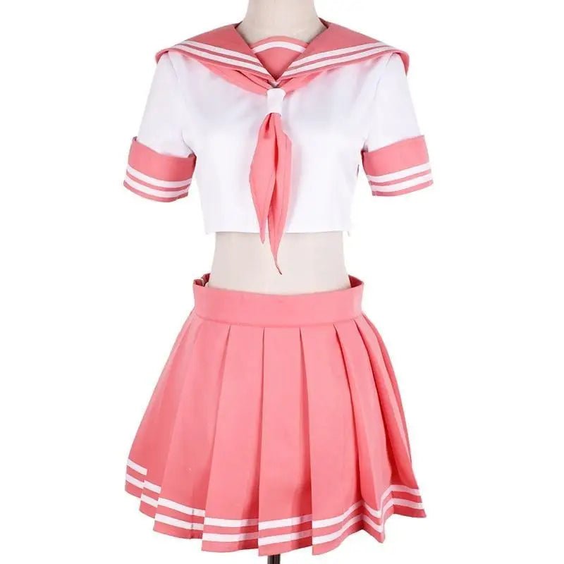 Sailor School Uniform Cosplay Set Inspired by Astolfo from Fate Apocrypha - Cosparty