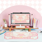 Sakura Heart Gaming Mousepad for Kawaii Gamer Girls Large Size - mouse pad