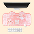 Sakura Neko Gaming Mouse Pad for Stylish and Fun Gaming Sessions - Cosparty