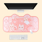 Sakura Neko Gaming Mouse Pad for Stylish and Fun Gaming Sessions - mouse pad