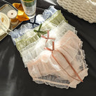 Sakura Wing Panties with Sheer Chiffon and Satin Ribbons - Underwear