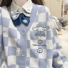 Sanrio Character Checkerboard Cardigan in New Condition - Cosparty