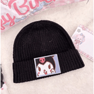 Sanrio Inspired Kawaii Embroidered Beanies for Cozy Warmth - Cosparty
