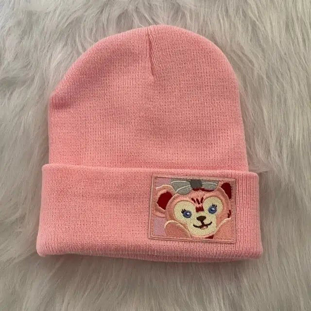 Sanrio Inspired Kawaii Embroidered Beanies for Cozy Warmth - Cosparty