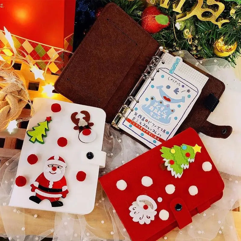 Santa Claus Inspired Holiday Journals for Kids - journal