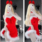 Santa Claus Inspired Princess Dress in Sweet Lolita Style - dress