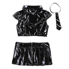 Sassy Latex School Girl Outfit In Stock For Kawaii Kinksters - Cosparty