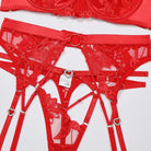 Secret Cherry Lingerie Set for a Seductive Touch - lingerie