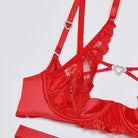 Secret Cherry Lingerie Set for a Seductive Touch - lingerie