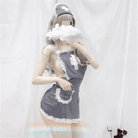 Seductive Military Inspired Grey Nurse Cosplay Costume - Cosparty