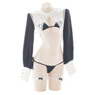 Seductive Nun Priestess Cosplay Lingerie Set for Halloween - costume