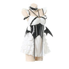 Seductive Succubus Maid Costume in Luxurious Vegan Leather - Costumes