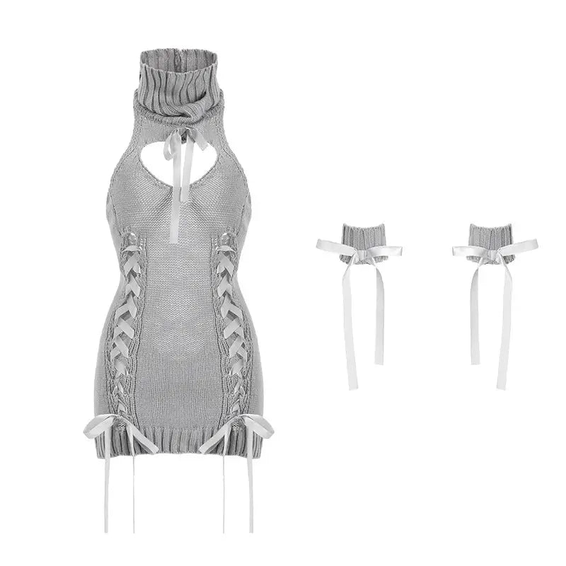 Seductive Virgin Killer Sweater Dress for Anime Lovers - Cosparty