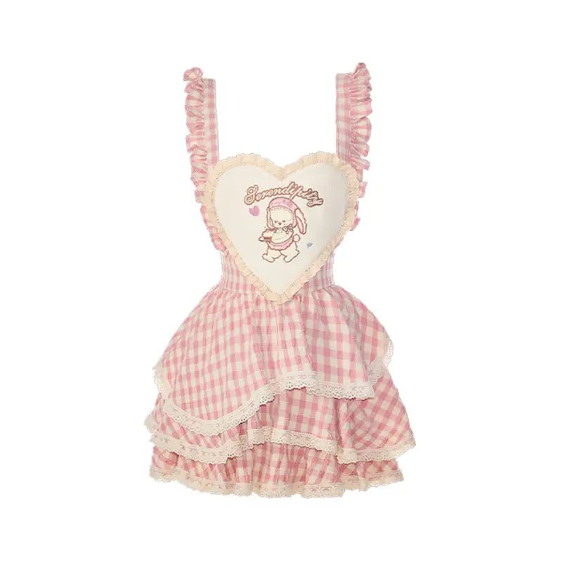 Serendipity Bunny Outfit with Suspender Dress for Kawaii Style - Cosparty