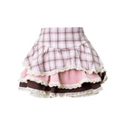 Serendipity Teddy Outfit in Cute Pink Plaid for Chic Fashion - outfit