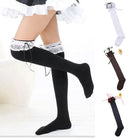 Sexy Thigh High Stockings Inspired by Lolita and Victorian Fashion - socks