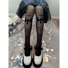 Sheer Lolita Nylon Thigh Highs for a Kawaii Fairycore Look - Cosparty