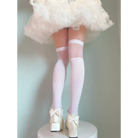 Sheer Lolita Nylon Thigh Highs for a Kawaii Fairycore Look - socks