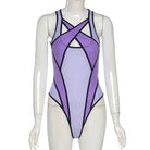 Sheer Mesh Monokini with Peekaboo Cutouts - Cosparty