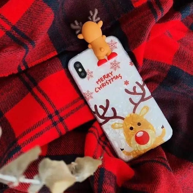 Shimmering Christmas Character Phone Case for iPhone 11 Pro Max - Cosparty