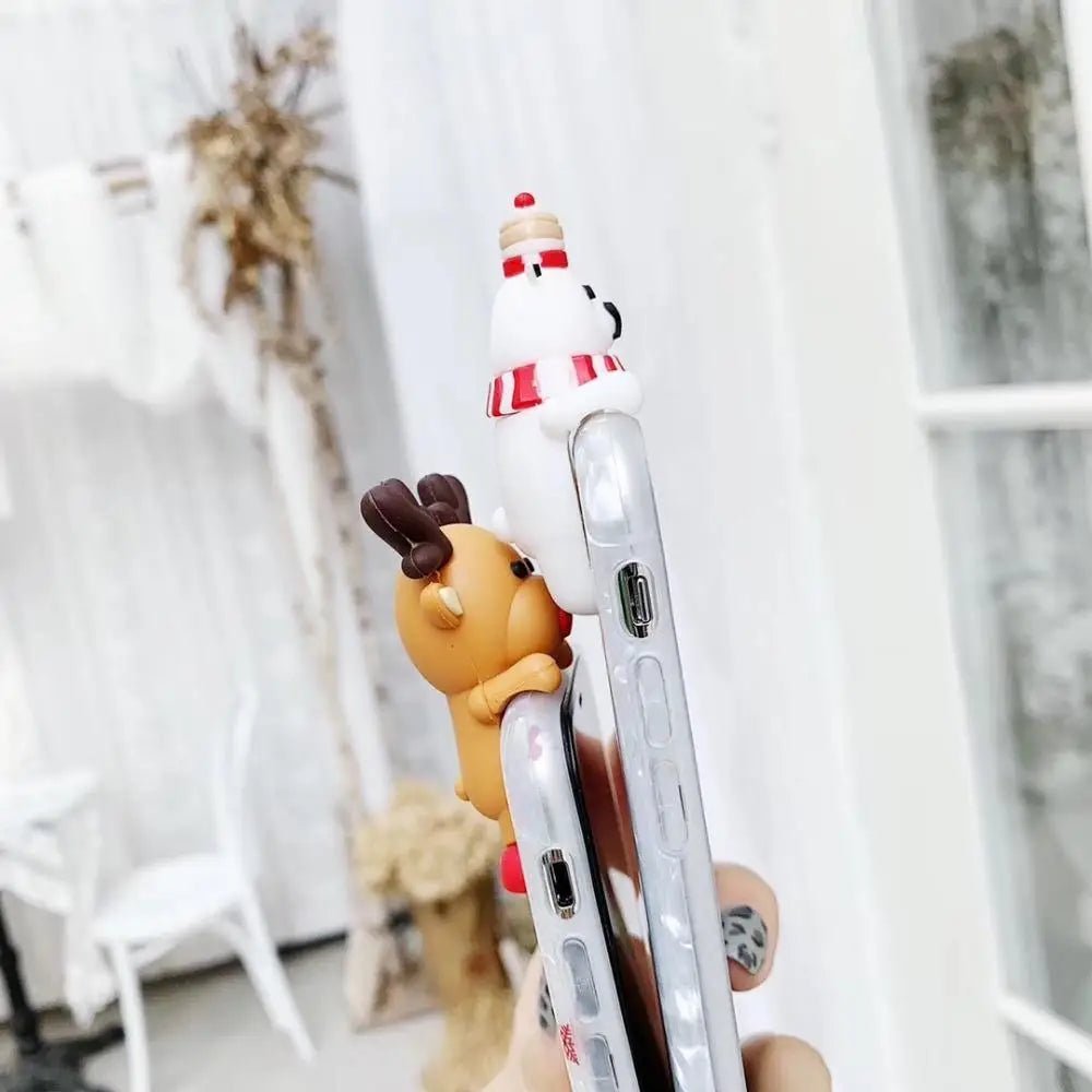 Shimmering Christmas Character Phone Case for iPhone 11 Pro Max - Cosparty