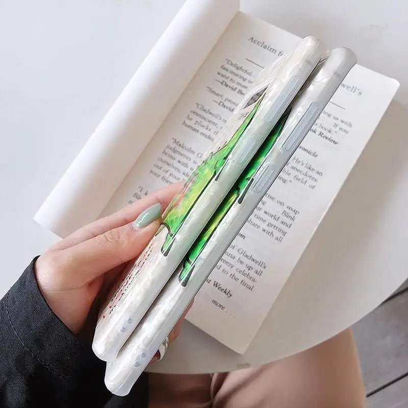 Shimmering RAWR Dinosaur Android Phone Case with Holographic Design - Cosparty