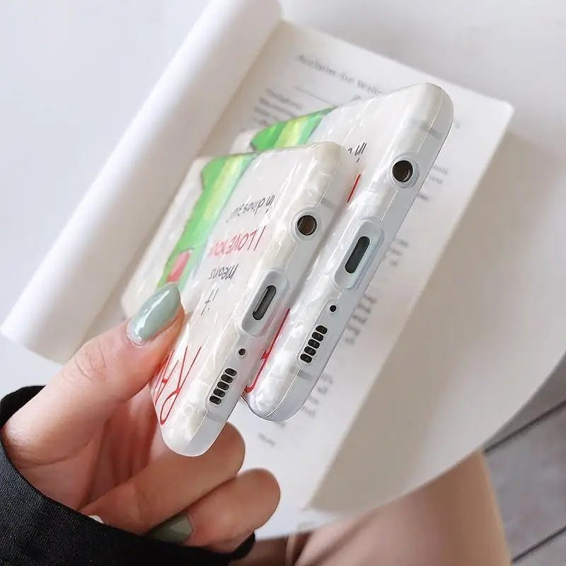 Shimmering RAWR Dinosaur Android Phone Case with Holographic Design - Cosparty