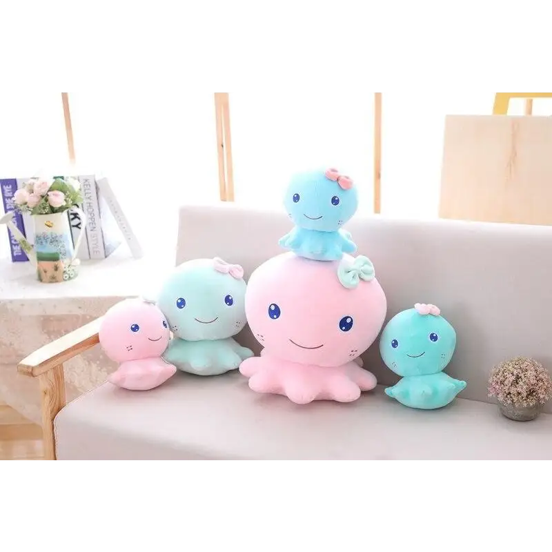 Sky Blue Baby Octopus Plushie 20x17cm Org Instock Kawaii Cosparty Toy - stuffed animal