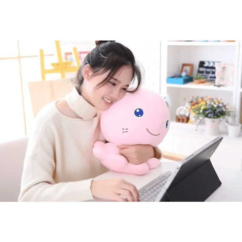 Sky Blue Baby Octopus Plushie 20x17cm Org Instock Kawaii Cosparty Toy - Cosparty