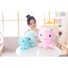 Sky Blue Baby Octopus Plushie 20x17cm Org Instock Kawaii Cosparty Toy - stuffed animal