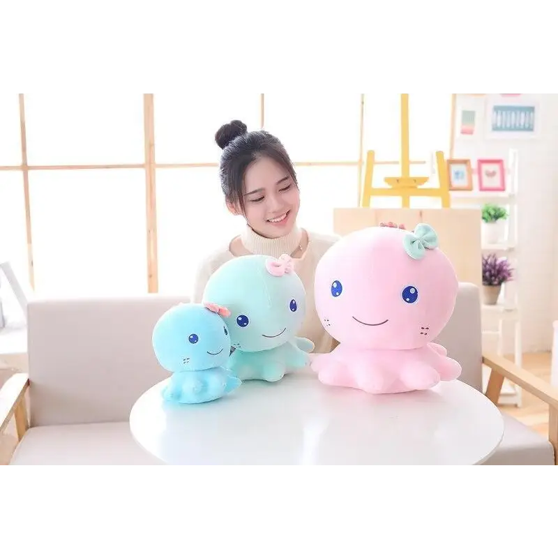 Sky Blue Baby Octopus Plushie 20x17cm Org Instock Kawaii Cosparty Toy - stuffed animal