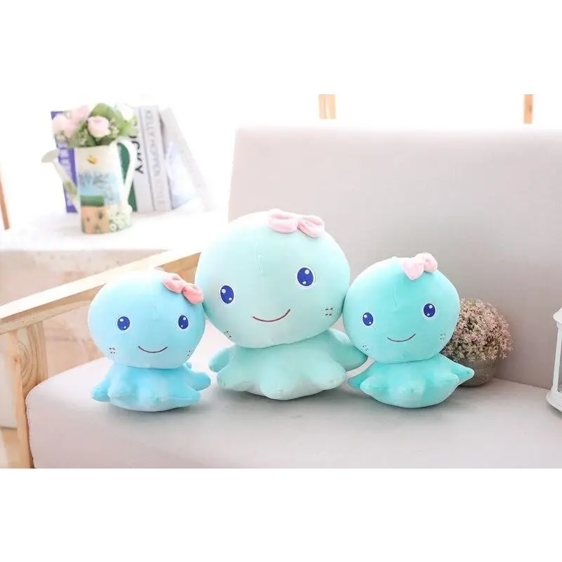 Sky Blue Baby Octopus Plushie 20x17cm Org Instock Kawaii Cosparty Toy - stuffed animal