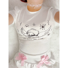 Sleepy Angel Tee for Fairycore and Angelcore Aesthetics - Cosparty