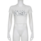 Sleepy Angel Tee for Fairycore and Angelcore Aesthetics - Cosparty