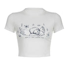 Sleepy Angel Tee for Fairycore and Angelcore Aesthetics - Cosparty