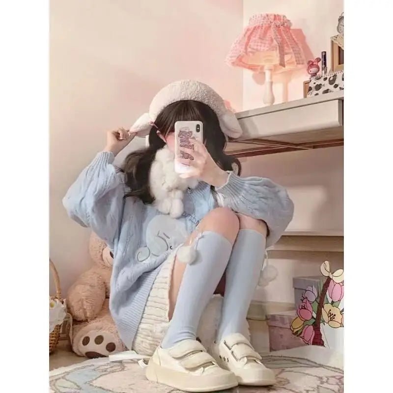 Sleepy Cinna Knit Sweater for Cozy Chilly Days - Cosparty