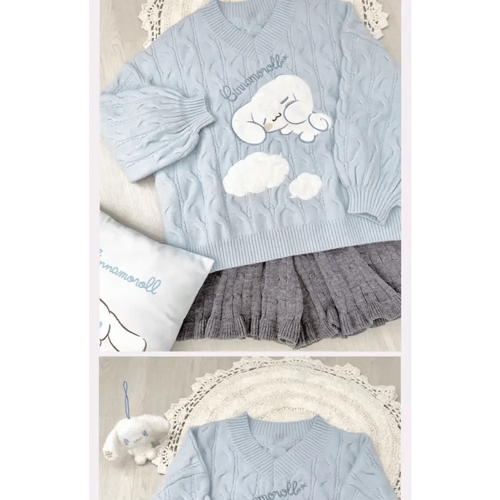 Sleepy Cinna Knit Sweater for Cozy Chilly Days - Cosparty