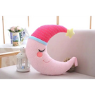 Sleepy Time Moon Plush Pillow for Cozy Cuddles and Travel Support Org Instock - stuffed animal