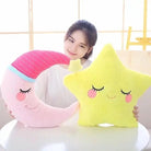 Sleepy Time Moon Plush Pillow for Cozy Cuddles and Travel Support Org Instock - Cosparty