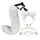 Sly Fox Tail Ear and Collar Set for Fun Petplay Adventures - Cosparty