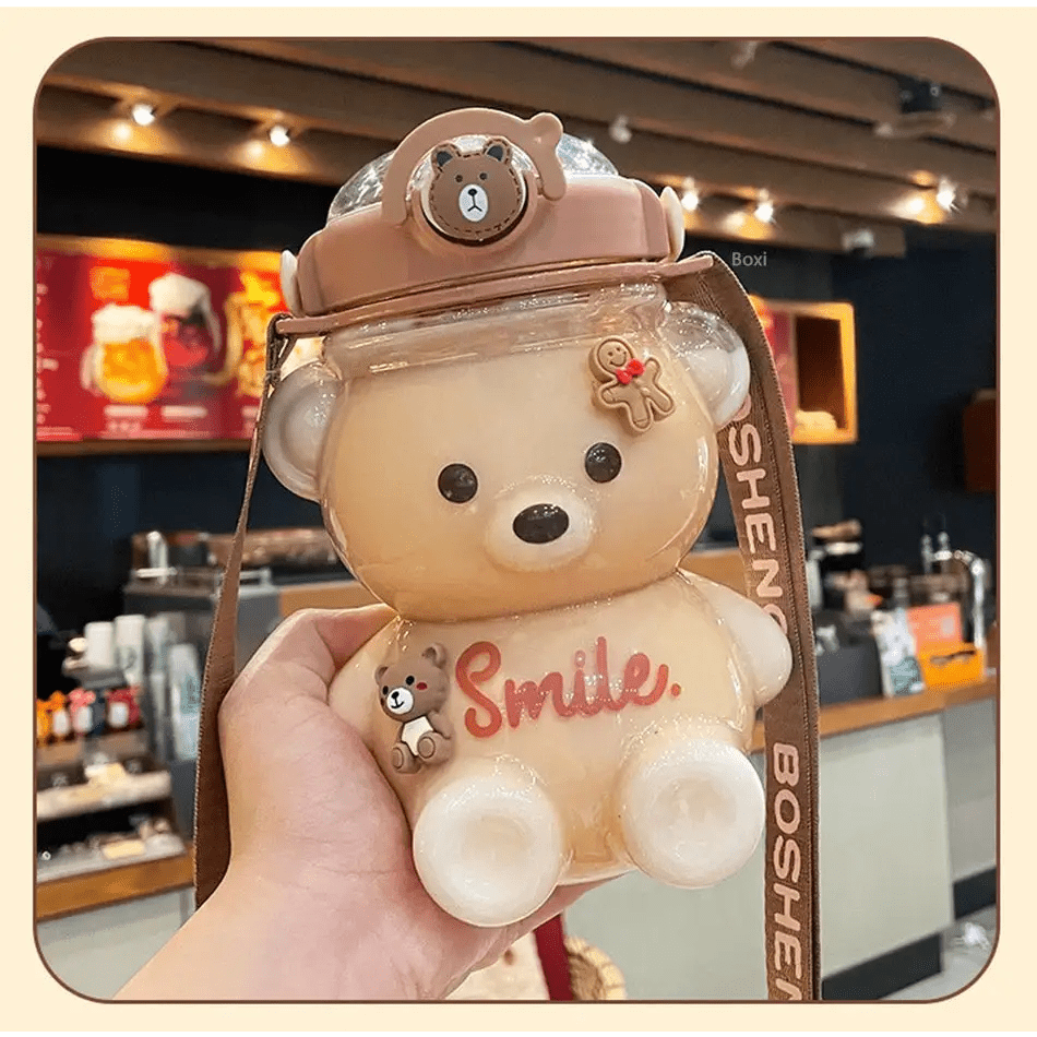 Smile Bear Design Bottles for Fun and Functional Cosparty Moments - Cosparty